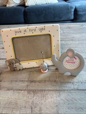 Nursery Photo Frame set Elephants